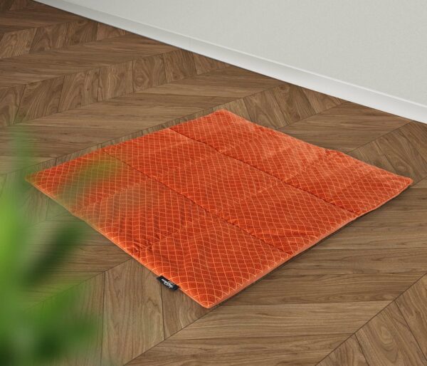 Plaid Apricot Orange